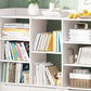 Standard Bookshelf With Doors Contemporary Bookcase for Study Room