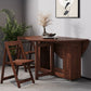 Mid-Century Modern Dining Table Brown Round Solid Wood Dining Table for Home Clearhalo ' dining_table' 'Dining Tables & Seating' 'Dining Tables' 'furn' 'furn_dining_table' 'Furniture' 'furniture_dining_table' 'Kitchen & Dining Furniture' 'kitchen&dining_furn' 'kitchen' 'kitchen_dining_table' 1200x1200_c14de6b0-2af8-40ea-b032-b5252c258a02