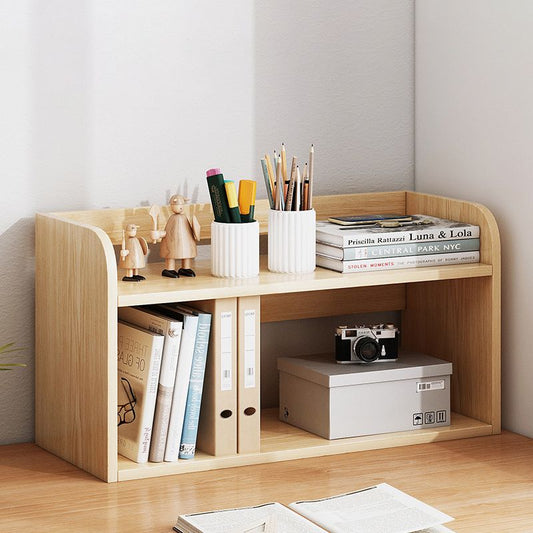 Lichtbruine moderne stijl boekenplank ingenieur houten boekenkast voor thuis