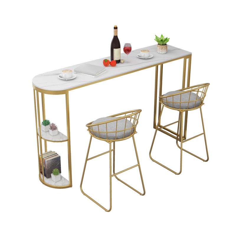 Modern Stone Bar Dining Table Specialty Bar Table for Small Places Clearhalo 'Bar Furniture' 'Bar Tables' 'bar_tables' 'furn' 'furn_bar_tables' 'Furniture' 'Kitchen & Dining Furniture' 1200x1200_c1545b67-26c8-4d30-8735-6eef10394ee4