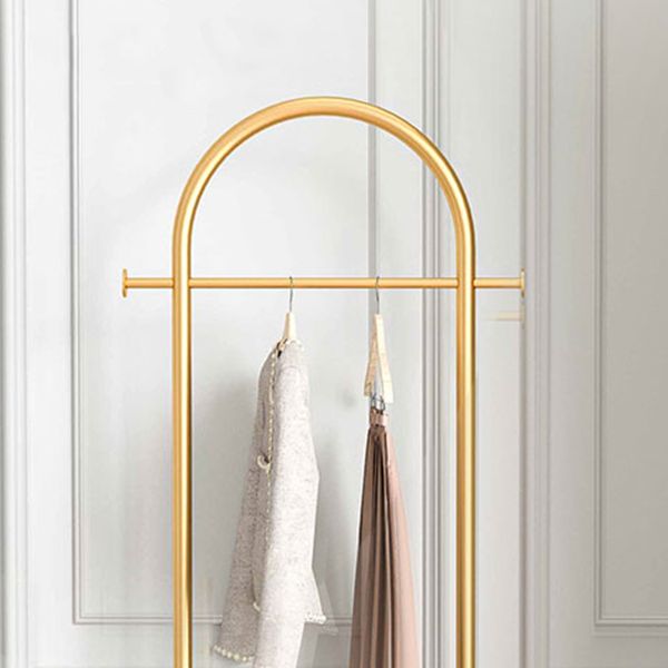 Moderne Metallbeschattierungs Rack Hängende Schiene und 2 Haken Eingangshalle Baumbaum