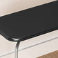 Modern Pine Bench Straight Legs Rectangle Seating Bench for Home Office Clearhalo 'Benches' 'Chairs & Seating' 'furn' 'furn_benches' 'Furniture' 'Living Room Furniture' 1200x1200_c15aeb5b-3801-4a5d-aa41-f52335cbe9b4