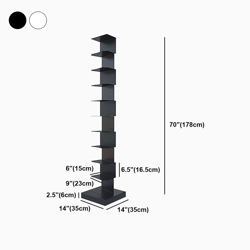 Onzichtbare boekenplank hedendaagse stijl gesloten terug boekenkast voor thuis en kantoor