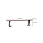 Contemporary Solid Wood Seating Bench Home Bench in Brown with Legs Clearhalo 'Benches' 'Chairs & Seating' 'furn' 'furn_benches' 'Furniture' 'Living Room Furniture' 1200x1200_c15eaf99-8179-428b-9e71-03ce8d826afe