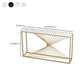 Stone Glam Accent Tabla 1 Establecimiento 31.5 "Mesa de consola de altura para Hall