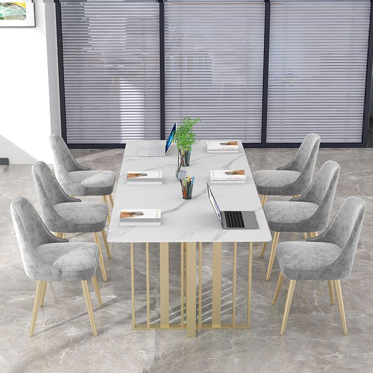 Industrial Style Writing Desk Rectangular Sintered Stone Office Desk for Office Clearhalo 'furn' 'furn_office_desk' 'Furniture' 'Office Desks' 'Office Furniture' 'office_desk' 1200x1200_c164043b-f4f2-4360-90a4-79b4d1ee5d24