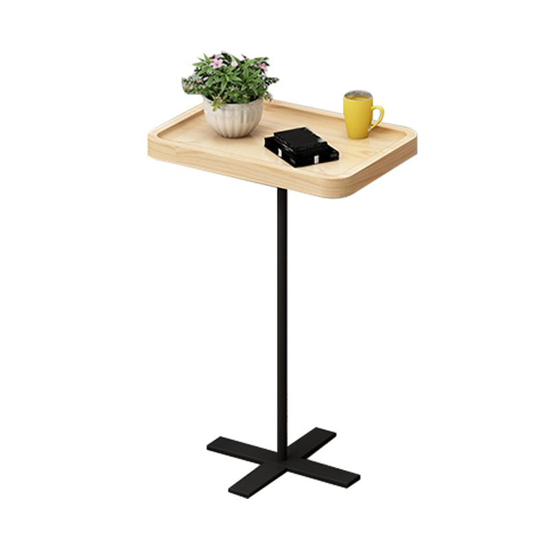 21,65 "Table de l'extrémité latérale de style contemporain piédestal de canapé rond