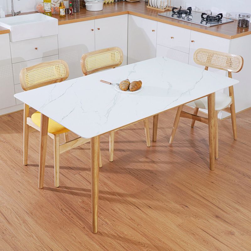 Traditional Style Wood Dining Chair Kitchen Open Back Armless Dining Side Chair (Set of 2) Clearhalo ' kitchen&dining_furn' 'Dining Chairs' 'Dining Tables & Seating' 'dining_chair' 'furn' 'furn_dining_chair' 'Furniture' 'furniture_dining_chair' 'Kitchen & Dining Furniture' 'kitchen' 1200x1200_c1673a3b-eb31-4ce1-8227-2c4cadd325a2