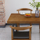 Ensemble de table à manger rectangulaire 1/2/5 PCS Pine Wood Dinette Set pour la cuisine