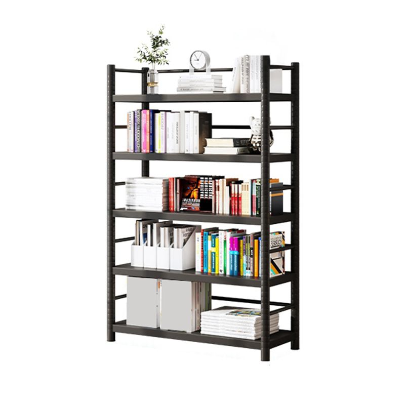 Scaffali di libreria moderni per scaffali in metallo aperto per l'home office