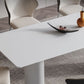 White Stone Dinette Table Set with Metal Base 1/4/5/7 Pcs Modern Home Dining Set Clearhalo 'Dining Room Sets' 'Dining Tables & Seating' 'dining_room_set' 'furn' 'furn_dining_room_set' 'Furniture' 'Kitchen & Dining Furniture' 1200x1200_c16a74f7-755a-452f-acd7-7ad785b1820b
