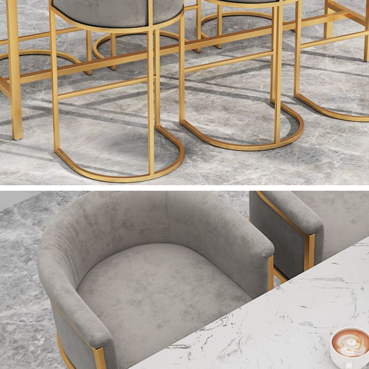 White Marble Bar Table Set 1/4 Pcs Upholstered Bar Stool for Living Room Clearhalo 'Bar Furniture' 'furn' 'furn_home_bar_bar_sets' 'Furniture' 'Home Bars & Bar Sets' 'home_bar_bar_sets' 'Kitchen & Dining Furniture' 1200x1200_c16b6d5c-c577-4bc0-bb33-ceca866d67a5