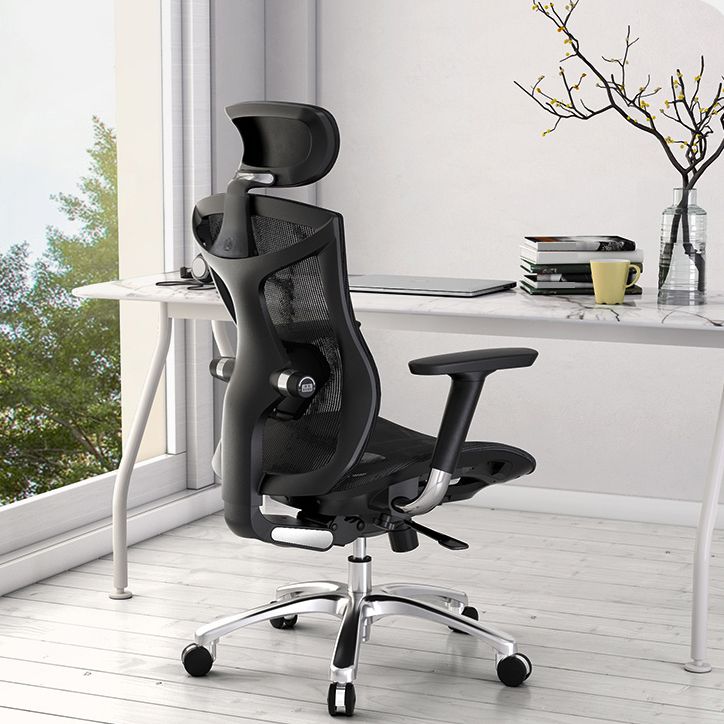 Modern Office Chair Removable Arms Adjustable Seat Height Desk Chair with Wheels Clearhalo 'furn' 'furn_office_chair' 'Furniture' 'Office Chairs' 'Office Furniture' 'office_chair' 1200x1200_c16d479c-400d-479a-b20d-093138abf250