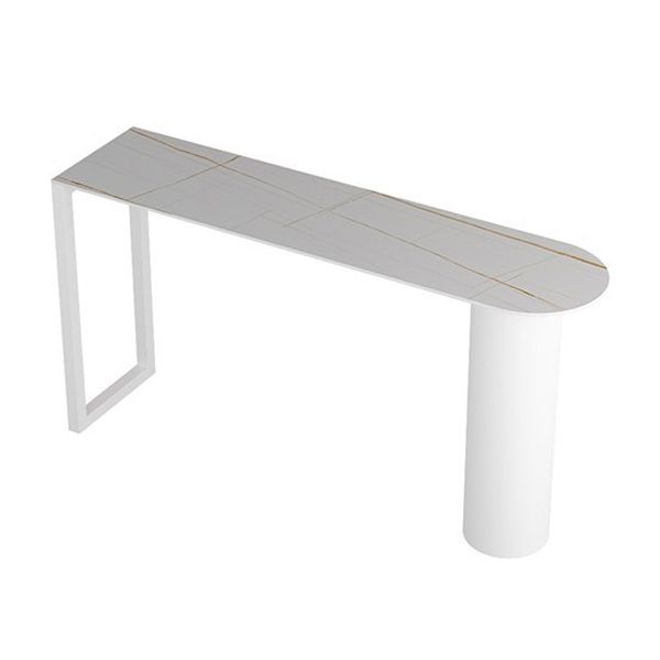 Moderne bartafel van gesinterd steen, eettafel voor keuken, woonkamer, koffiekamer