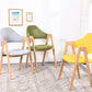 Glam Style Wooden Dining Arm Chair Matte Finish Solid Back Dining Chair for Home Clearhalo ' kitchen&dining_furn' 'Dining Chairs' 'Dining Tables & Seating' 'dining_chair' 'furn' 'furn_dining_chair' 'Furniture' 'furniture_dining_chair' 'Kitchen & Dining Furniture' 'kitchen' 1200x1200_c17b32c5-4567-49bd-98de-28bf243afec5