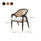 Modern Simple Arm stoel houten frame eetstoel stoel voor thuisgebruik