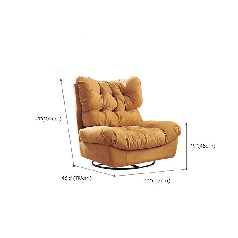 Contemporary Leather Solid Color Swivel Base Wing Chair Recliner Clearhalo 'Chairs & Seating' 'furn' 'furn_recliners' 'Furniture' 'Living Room Furniture' 'Recliners' 1200x1200_c18014d4-ccfd-48db-9dde-98926d16405c