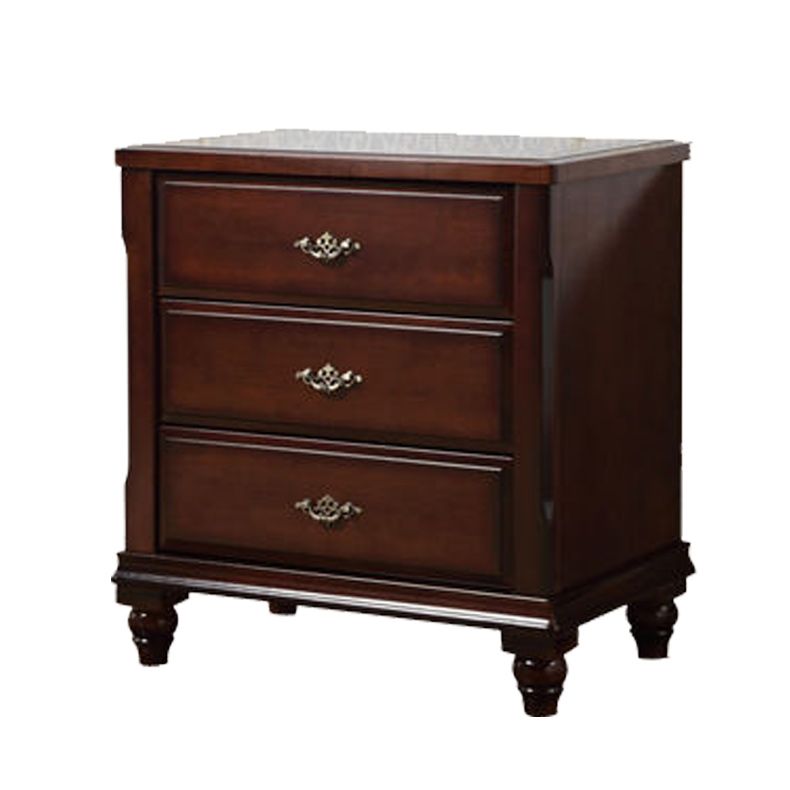 Dark Brown 3/4/5 Drawer Chest 26.57" Wide Solid Wood Accent Chest Clearhalo 'Cabinets & Chests' 'cabinets_chests' 'furn' 'furn_cabinets_chests' 'Furniture' 'Living Room Furniture' 1200x1200_c1816a04-2008-4e52-90ac-f1f75719cb09