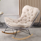 Leisure Light Luxury Rocking Chair Lounge Small Family Lazy Sofa Chair for Apartment