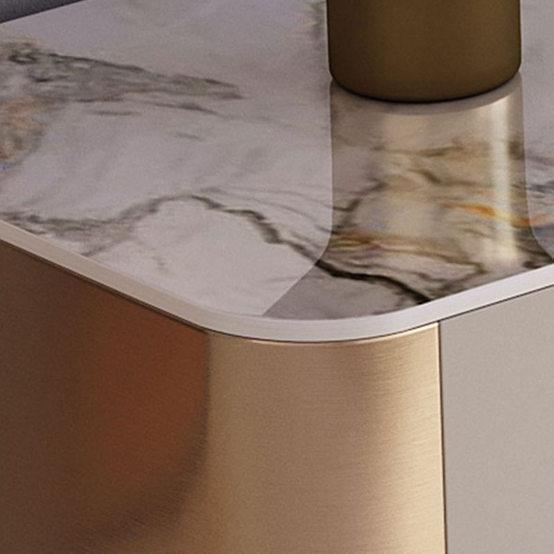 Glam TV Console Stone Media Console Enclosed Storage Console with Drawers for Home Clearhalo 'furn' 'furn_tv_stands_entertainment_centers' 'Furniture' 'Living Room Furniture' 'TV Stands & Entertainment Centers' 'TV Stands & Media Storage Furniture' 'tv_stands_entertainment_centers' 1200x1200_c186439c-51f2-4969-bb68-ae8bff755795