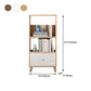 Bibliothèque en bois ouvert Modern Minimalist Home Living Room Bedroom Bibelle
