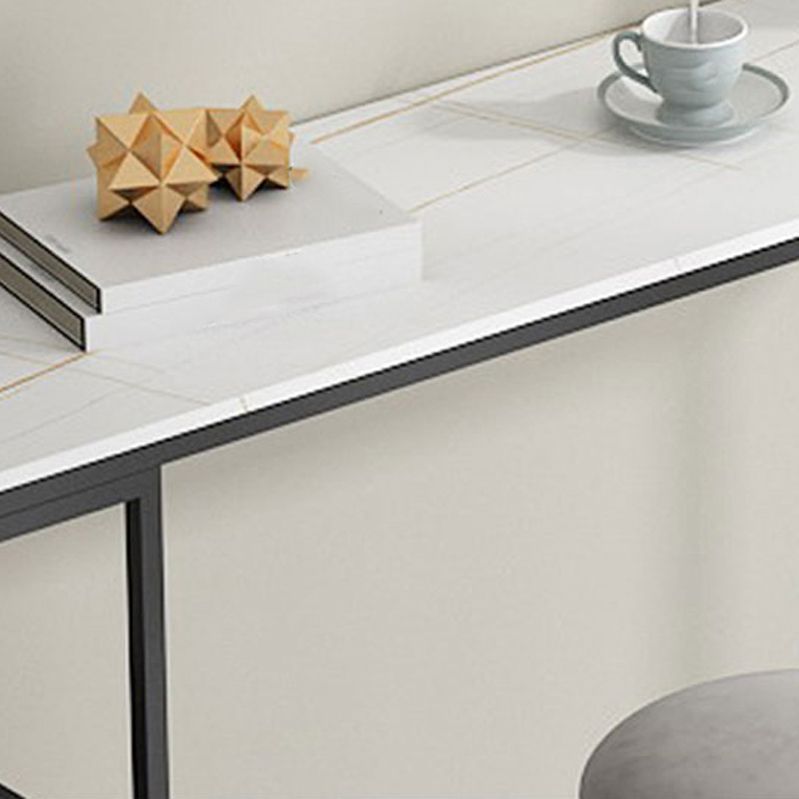 1/2/3 Pieces Modern Rectangular Pub Table Set Sintered Stone Top Counter Table Set Clearhalo 'Bar Furniture' 'furn' 'furn_home_bar_bar_sets' 'Furniture' 'Home Bars & Bar Sets' 'home_bar_bar_sets' 'Kitchen & Dining Furniture' 1200x1200_c18e1fb2-6c5e-4b5f-9452-ac7a15bbae55