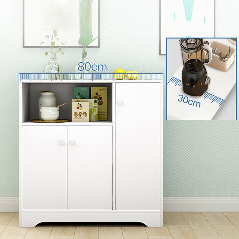 Contemporary Style Server Engineered Wood Side Board for Living Room Clearhalo 'buffet_sideboard' 'Buffets & Sideboards' 'furn' 'furn_buffet_sideboard' 'Furniture' 'Kitchen & Dining Furniture' 1200x1200_c18f0855-fcfa-4afb-b59c-71d8d5c5e870