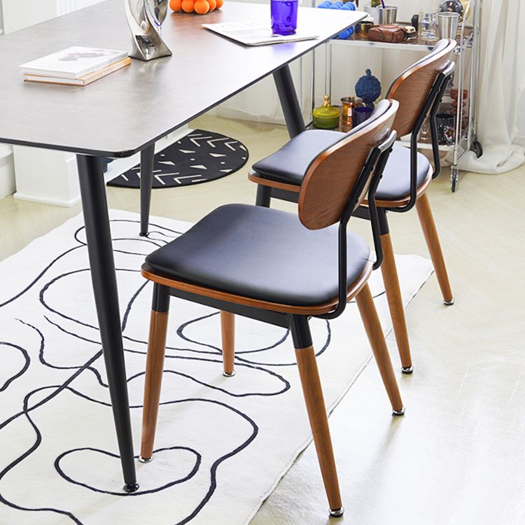 Style contemporain Open Back Rende-Din Dining Claid pour la maison