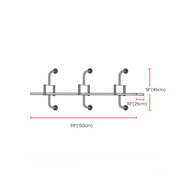 Eigentijdse witte boekenkast zwevende back -boekenplank met planken met planken