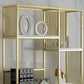 11.81"W Bookshelf Open Back Glam Style Bookcase for Study Room Home Office Clearhalo 'Bookcases' 'furn' 'furn_bookcases' 'Furniture' 'furniture_bookcases' 'kitchen' 'kitchen_bookcases' 'Living Room Furniture' 'Office Furniture' 1200x1200_c191d3e3-a7ca-474f-b830-dc6322f0ff18