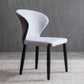 Contemporary Dining Chairs Armless Chair with Wooden Legs for Home