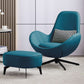 Fixed Back Lounge Chair Water Resistant Ottoman Set with Metal Legs Clearhalo 'Accent Chairs' 'accent_chairs' 'Chairs & Seating' 'furn' 'furn_accent_chairs' 'Furniture' 'Living Room Furniture' 1200x1200_c19462b3-e887-4ede-8cf1-b84f8ff05051