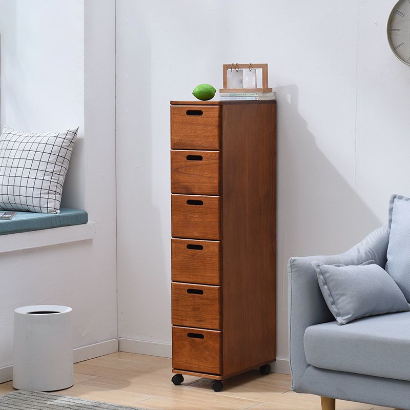 Solid Wood Rectangle Accent Chest with Drawers Chest 7.87" Long Clearhalo 'Cabinets & Chests' 'cabinets_chests' 'furn' 'furn_cabinets_chests' 'Furniture' 'Living Room Furniture' 1200x1200_c195cd9a-9359-4ede-8adc-2bc06b22d7a0