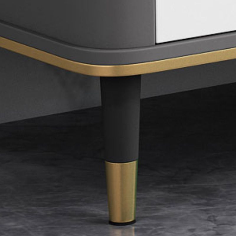 Stone TV Stand Console Contemporary Media Console with 3 Drawers Clearhalo 'furn' 'furn_tv_stands_entertainment_centers' 'Furniture' 'Living Room Furniture' 'TV Stands & Entertainment Centers' 'TV Stands & Media Storage Furniture' 'tv_stands_entertainment_centers' 1200x1200_c197889f-189d-4177-ac15-8690595e3823