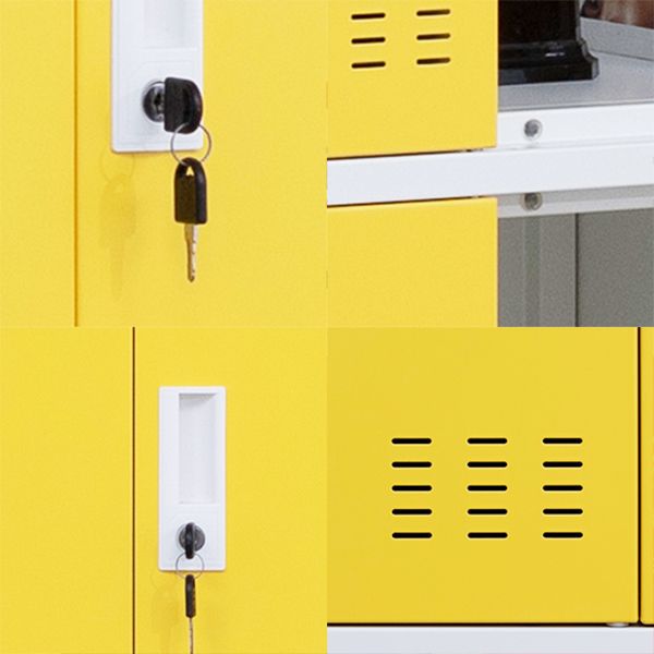 Stahl nicht hängende Lagerschrank moderner Schrank mit Scharnier-Türen