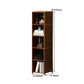 Libreria in legno verticale da 12 "Wooden moderno libreria di archiviazione chiusa