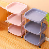 Modern Plastic Bookcase White Geometric Bookshelf for Any Room