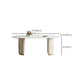 Dining Room Dinner Kitchen Table Modern Pedestal Stone Dining Table Clearhalo 'Dining Tables & Seating' 'Dining Tables' 'dining_table' 'furn' 'furn_dining_table' 'Furniture' 'Kitchen & Dining Furniture' 1200x1200_c19cae38-8667-43b9-9b15-de5b311c4b8d
