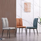 Modern Contemporary Leather Parsons Chair Side Dining Chairs with Metal Legs Clearhalo ' kitchen&dining_furn' 'Dining Chairs' 'Dining Tables & Seating' 'dining_chair' 'Furniture' 'furniture_dining_chair' 'Kitchen & Dining Furniture' 'kitchen' 1200x1200_c19cb0ee-b726-4eb2-b5ef-c5f29380a4fd
