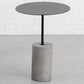Modern Round Table Top Side End Table with Cement Pedestal Leg Clearhalo 'Coffee & Accent Tables' 'End & Side Tables' 'end_side_table' 'end_side_tables' 'furn' 'furn_end_side_tables' 'Furniture' 'furniture_end_side_table' 'Living Room Furniture' 1200x1200_c19e93f6-abf4-418a-844a-a95fb129ffdd