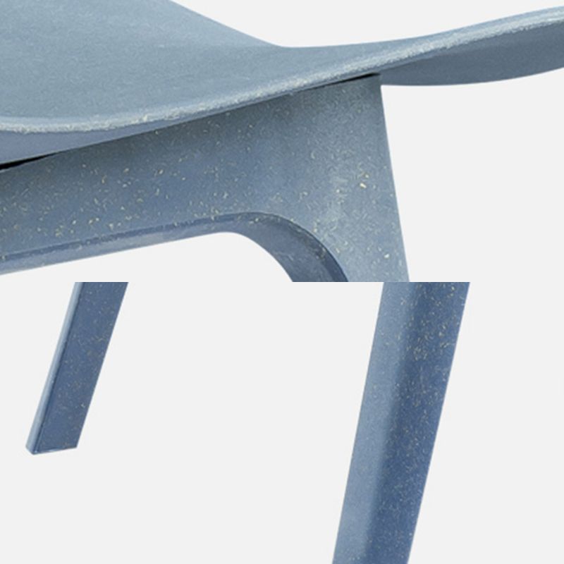 Scandinavian Armless Solid Back Chair Plastic Dining Side Chairs Clearhalo ' kitchen&dining_furn' 'Dining Chairs' 'Dining Tables & Seating' 'dining_chair' 'furn' 'furn_dining_chair' 'Furniture' 'furniture_dining_chair' 'Kitchen & Dining Furniture' 'kitchen' 1200x1200_c1a08f61-a4bd-44ef-8278-3ddef53801fd