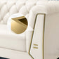 Faux Leather Sofa 28.74" H Tuxedo Arm Sofa with Sewn Pillow Back Clearhalo 'furn' 'furn_sofas' 'Furniture' 'Living Room Furniture' 'Sofa' 'sofas' 1200x1200_c1a1ce76-7ce6-4564-a716-ba6b318e3213