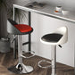 Lift and Rotate Height Stool Modern Indoor Leather Armless Bar Stool 1 Piece Clearhalo 'Bar Furniture' 'Bar Stools' 'bar_stools' 'furn' 'furn_bar_stools' 'furniture_bar_stools' 'Kitchen & Dining Furniture' 'kitchen&dining_furn' 'kitchen' 'kitchen_furn' Furniture' 1200x1200_c1a1e269-e3dc-45f6-a37b-289039e8e343