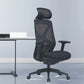Modern Adjustable Arms Computer Chair with Wheels Nylon Desk Chair Clearhalo 'furn' 'furn_office_chair' 'Furniture' 'Office Chairs' 'Office Furniture' 'office_chair' 1200x1200_c1a39e49-d3b3-4b9e-9107-a936d1621ac6