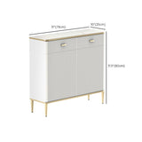 Glam Sideboard Table Stone Sideboard Cabinet with Doors for Kitchen Clearhalo 'buffet_sideboard' 'Buffets & Sideboards' 'furn' 'furn_buffet_sideboard' 'Furniture' 'Kitchen & Dining Furniture' 1200x1200_c1a5b2bf-7063-4d8f-b435-c0b4bf8c0a12