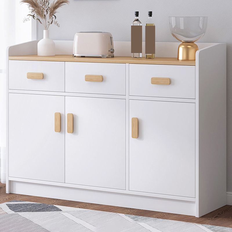 Modern Wood Accent Cabinet with Drawer Rectangle Side Cabinet Clearhalo 'Cabinets & Chests' 'cabinets_chests' 'furn' 'furn_cabinets_chests' 'Furniture' 'Living Room Furniture' 1200x1200_c1aca3d9-dc79-46bd-81ab-82b3c70cb776