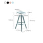 Industrial Low Back Counter Stool Metal Counter Height Stools with Swivel Clearhalo 'Bar Furniture' 'Bar Stools' 'bar_stools' 'furn' 'furn_bar_stools' 'Furniture' 'Kitchen & Dining Furniture' 1200x1200_c1b1eb68-b603-42ef-9d7f-ffa75a02c56a