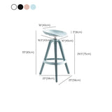 Industrial Low Back Counter Stool Metal Counter Height Stools with Swivel Clearhalo 'Bar Furniture' 'Bar Stools' 'bar_stools' 'furn' 'furn_bar_stools' 'Furniture' 'Kitchen & Dining Furniture' 1200x1200_c1b1eb68-b603-42ef-9d7f-ffa75a02c56a