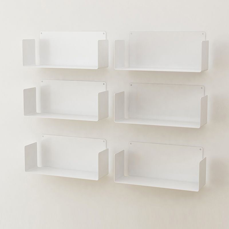 Iron Horizontal Wall Unit Bookshelf Contemporary Bookshelf for Home Clearhalo 'Bookcases' 'furn' 'furn_bookcases' 'Furniture' 'furniture_bookcases' 'kitchen' 'kitchen_bookcases' 'Living Room Furniture' 'Office Furniture' 1200x1200_c1b95bd4-2431-410f-a223-5c28d53e3137