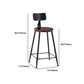 1/6/11 Pieces Industrial Rectangular Pub Table Set Solid Wood Counter Table Set Clearhalo 'Bar Furniture' 'furn' 'furn_home_bar_bar_sets' 'Furniture' 'Home Bars & Bar Sets' 'home_bar_bar_sets' 'Kitchen & Dining Furniture' 1200x1200_c1bb32d6-5883-4c53-b544-5a1828432205